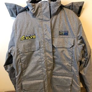 Seattle Seahawks Coat. NFL Super Bowl XLVIII Seattle Seahawks vs. Denver Broncos